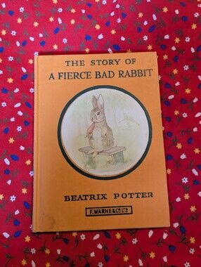 Used Vintage 70s Edition Of Beatrix Potter's Tsle Of A Fierce Bad Rabbit